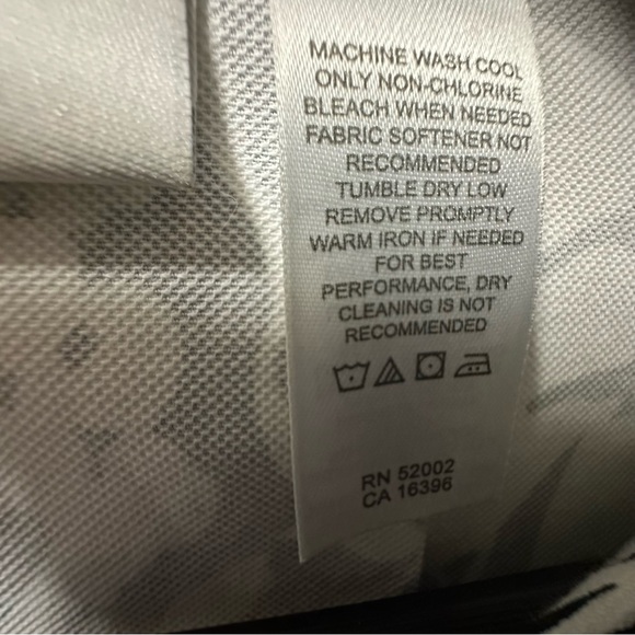 Liz Claiborne Black White Floral Print Cotton Snap Button Up Jacket Womens Large - Picture 9 of 11